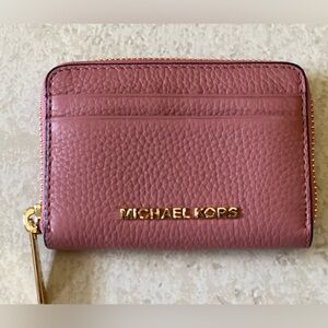Michael Kors Leather Zip Wallet